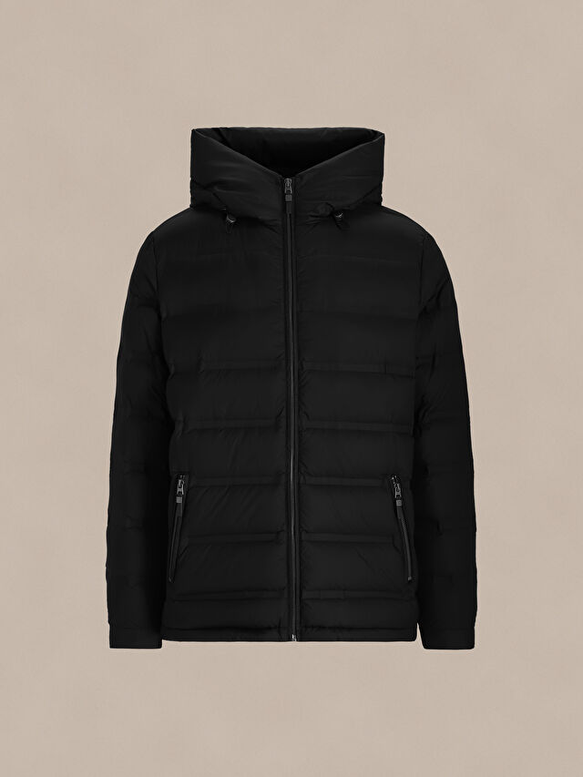 PUCHOWA KURTKA HOTAN Z KAPTUREM