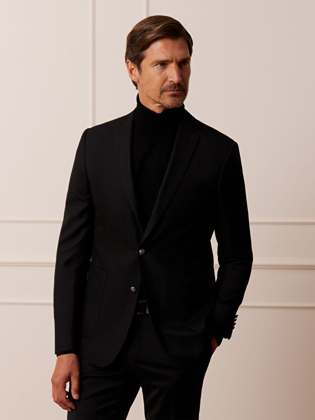 CZARNA MARYNARKA TURYN