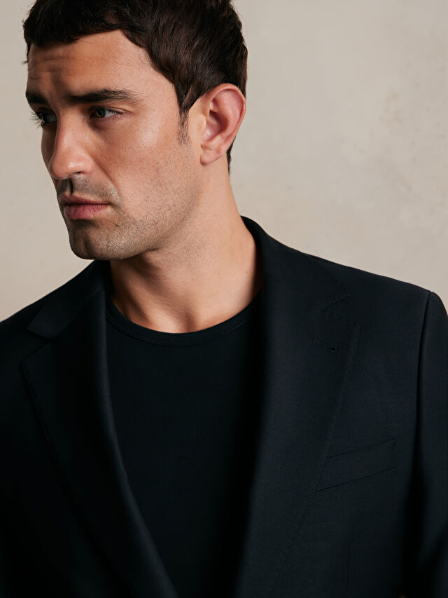 CZARNA MARYNARKA DO GARNITURU - MIKSUJ I ŁĄCZ