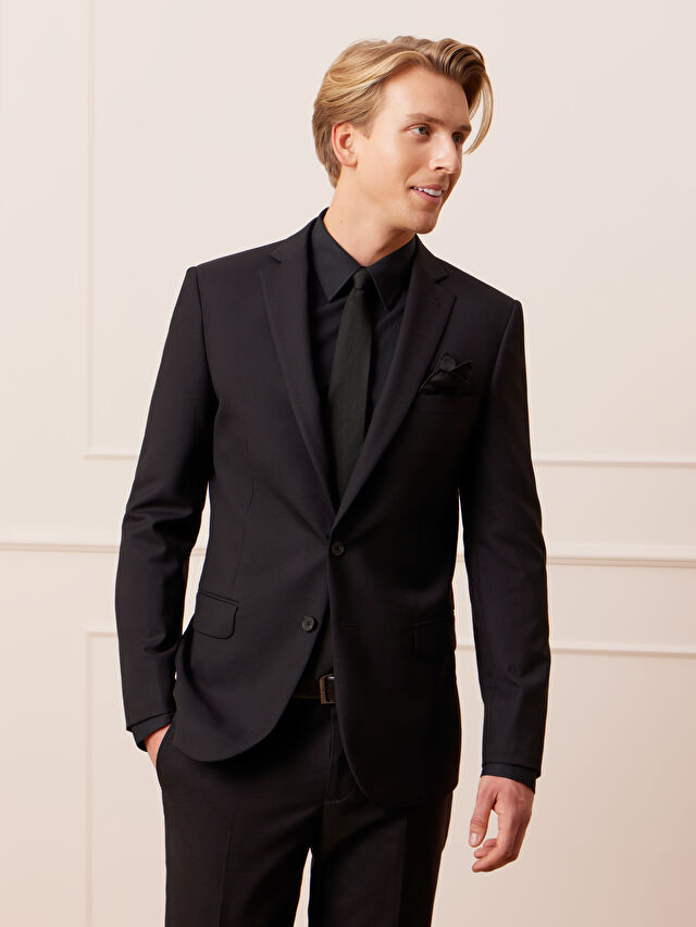 CZARNA MARYNARKA TURYN DO GARNITURU - MIKSUJ I ŁĄCZ