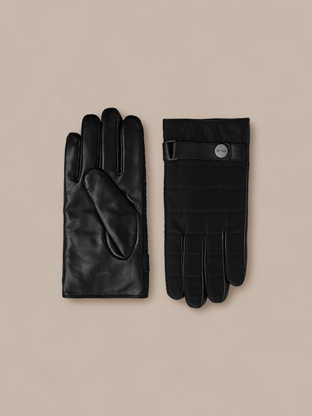 SKÓRZANE RĘKAWICZKI