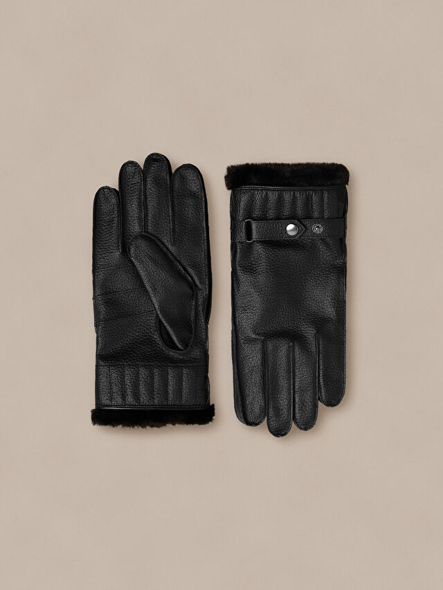 SKÓRZANE RĘKAWICZKI