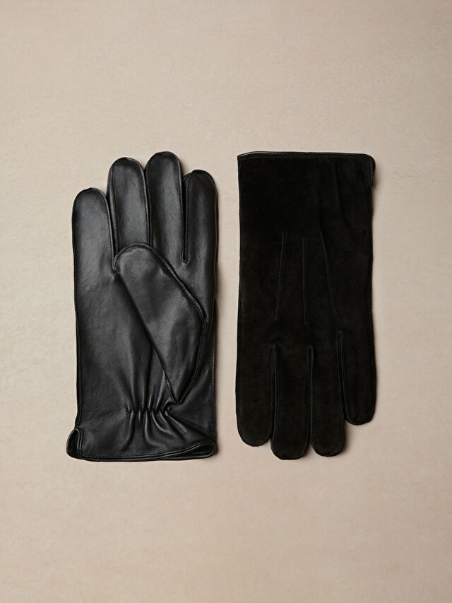 SKÓRZANE RĘKAWICZKI