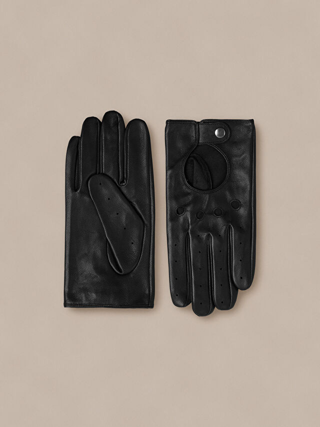 SKÓRZANE RĘKAWICZKI