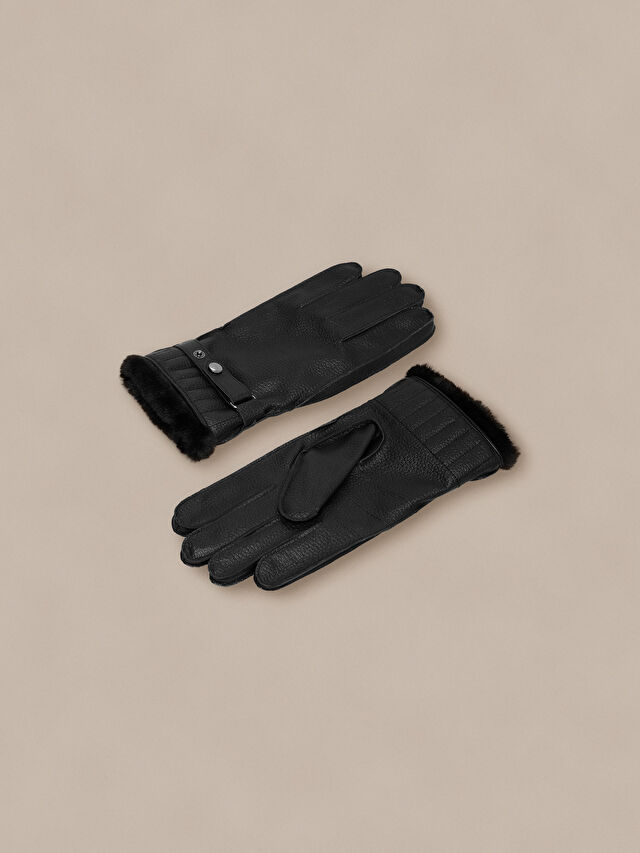 SKÓRZANE RĘKAWICZKI