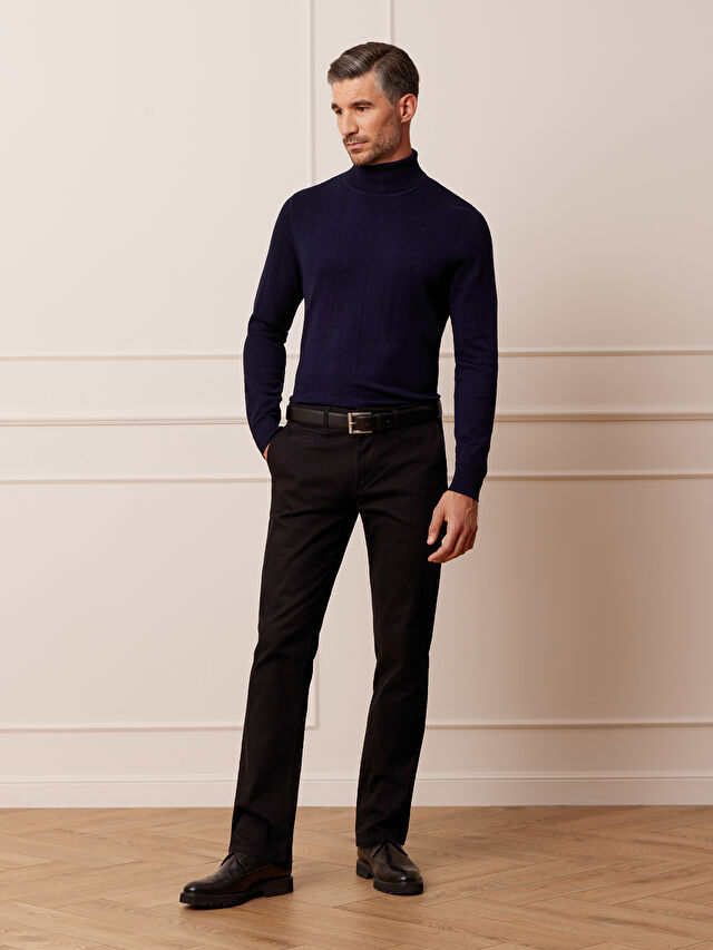 CZARNE SPODNIE FORGE