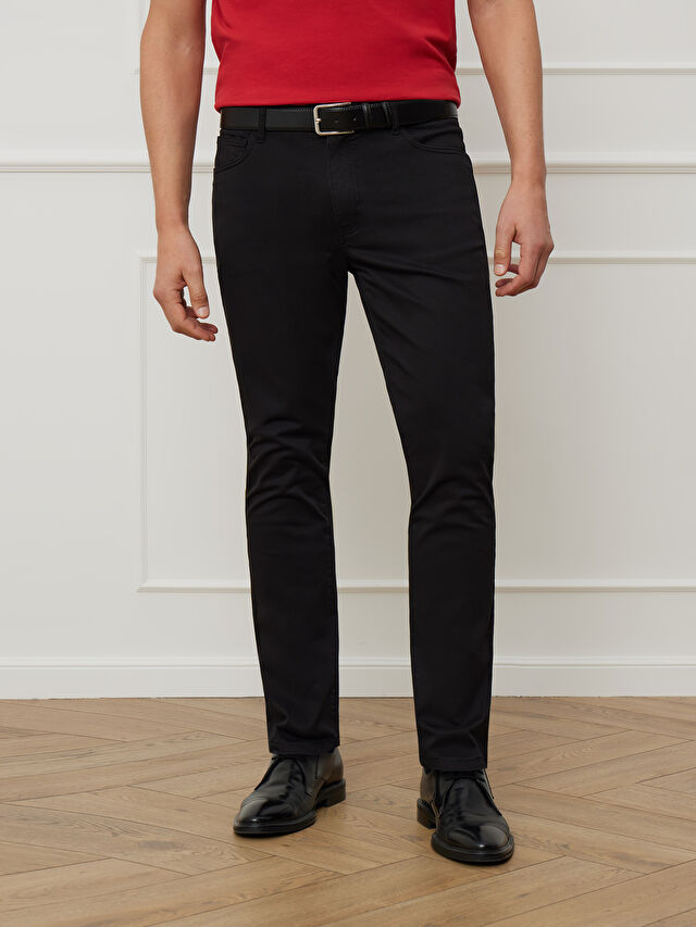 CZARNE SPODNIE MOSTON