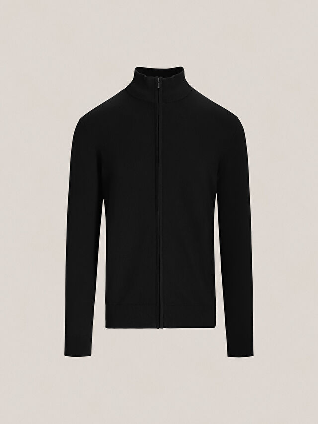 CZARNY KARDIGAN CARROG