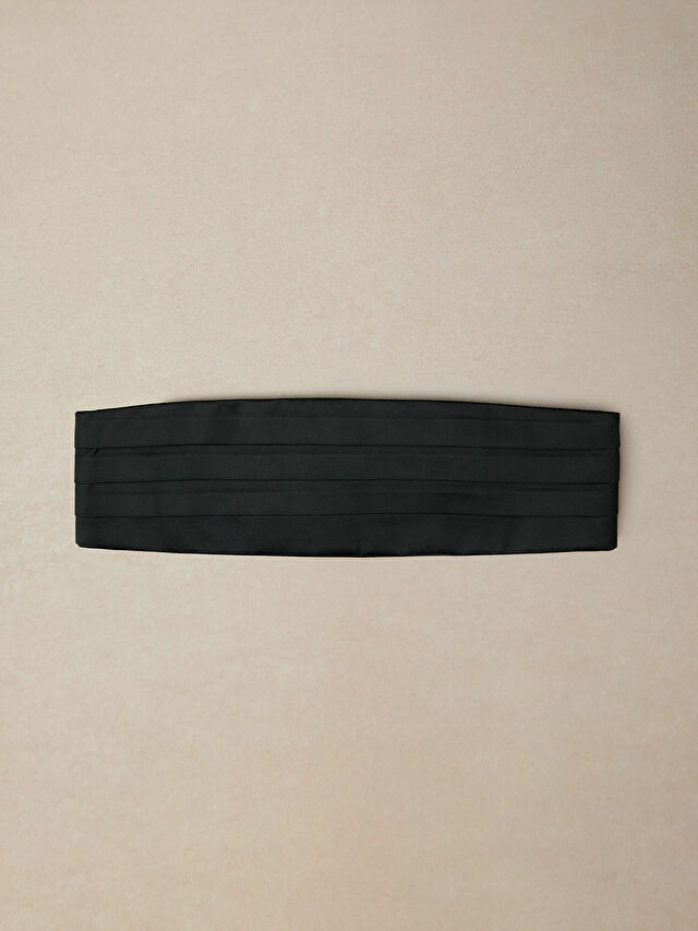 CZARNY PAS SMOKINGOWY