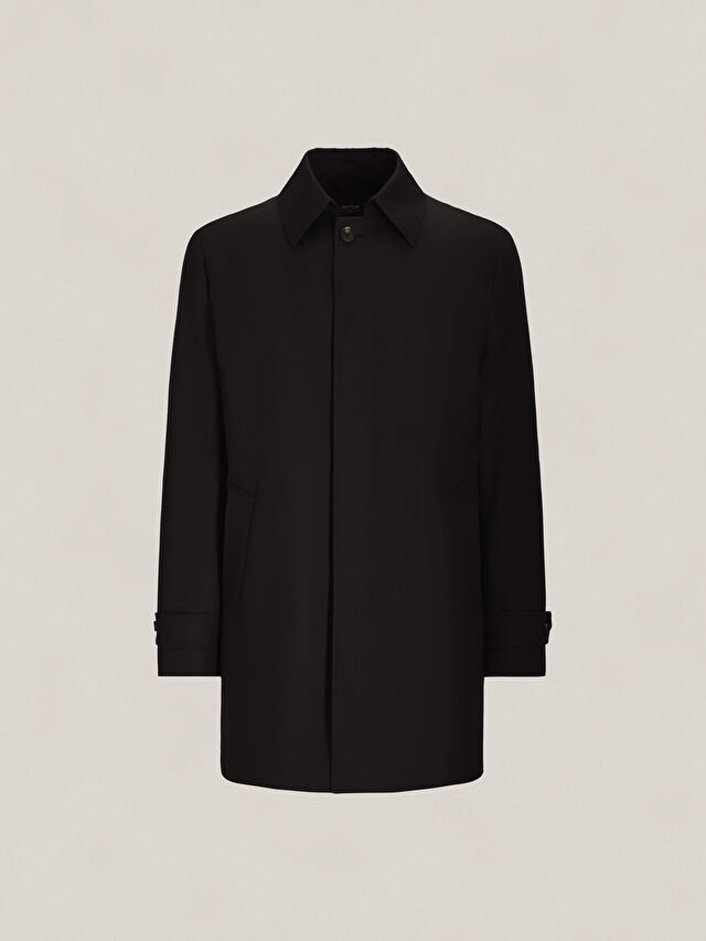 CZARNY PŁASZCZ MANCHESTER