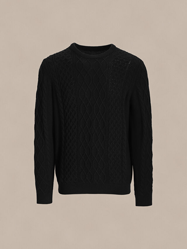 CZARNY SWETER RANGELY