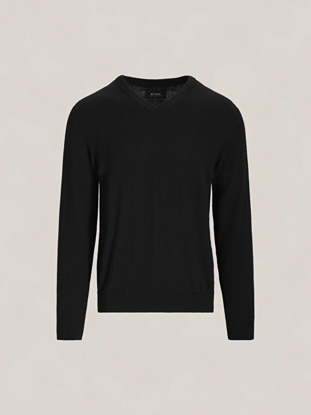 CZARNY SWETER PEASTON