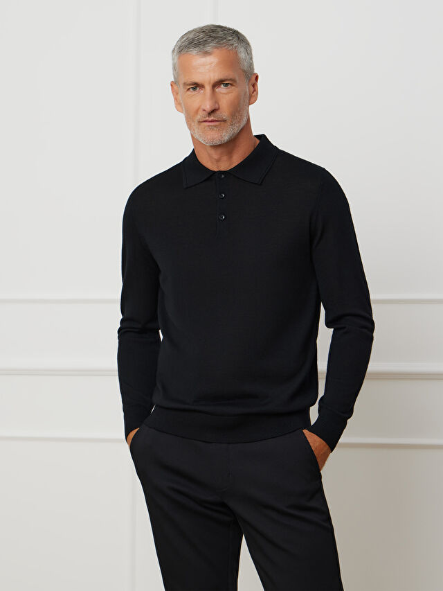 CZARNY SWETER CORFIELD