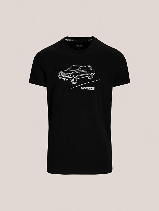 CZARNY T-SHIRT POLONEZ