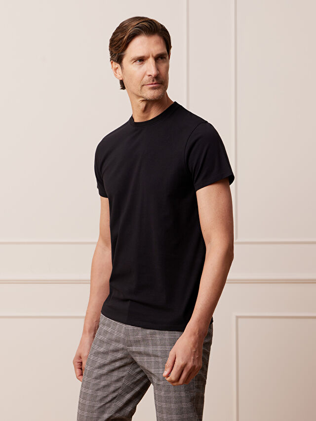 CZARNY T-SHIRT MARAZION