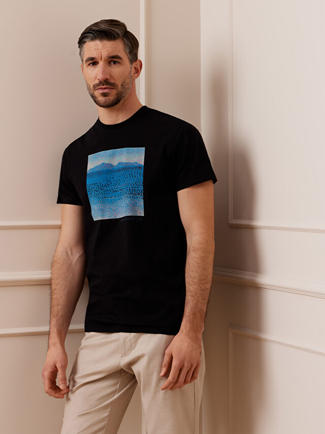 CZARNY T-SHIRT POINTYLIZM3