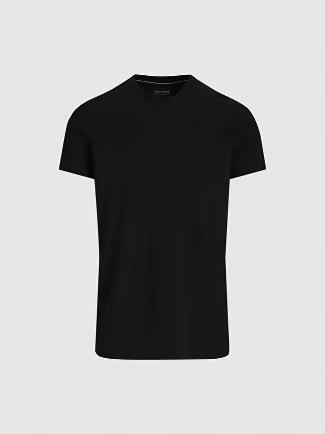 CZARNY T-SHIRT PONATROM