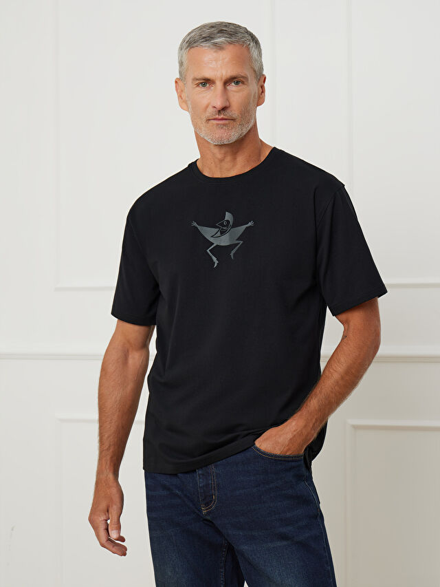 CZARNY T-SHIRT DON PEDRO