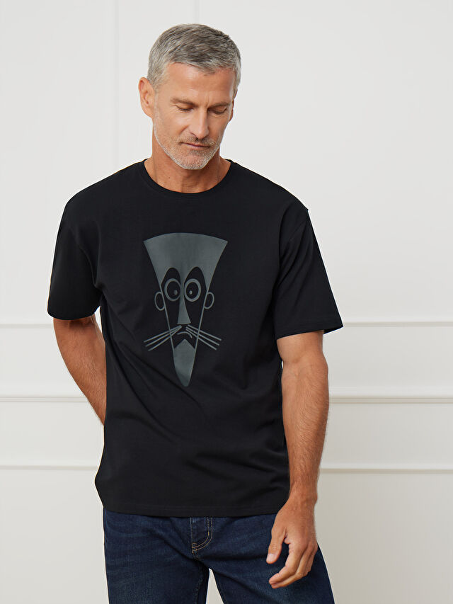 CZARNY T-SHIRT DON PEDRO