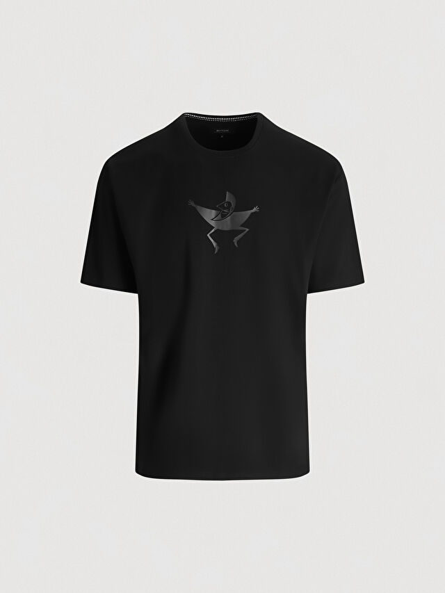CZARNY T-SHIRT DON PEDRO