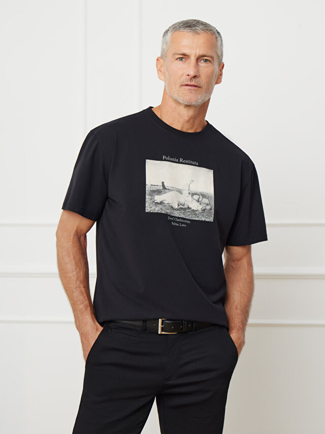 CZARNY T-SHIRT POLONIA RESTITUTA1