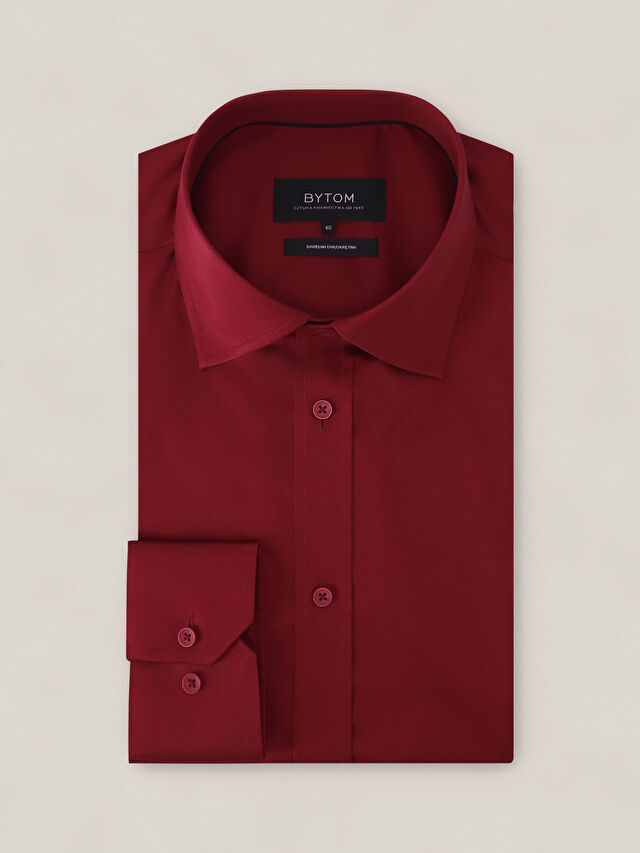 CZERWONA KOSZULA ROMA DŁUGI RĘKAW