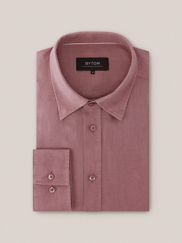 FIOLETOWA KOSZULA CAPRI DŁUGI REKAW