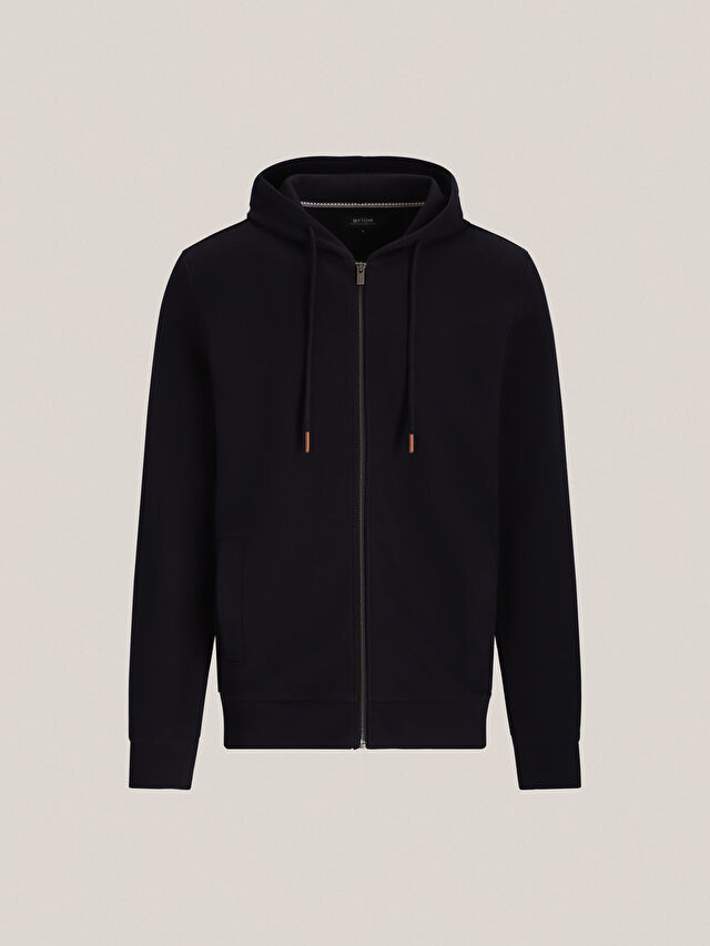 GRANATOWA BLUZA BIRGHAAM