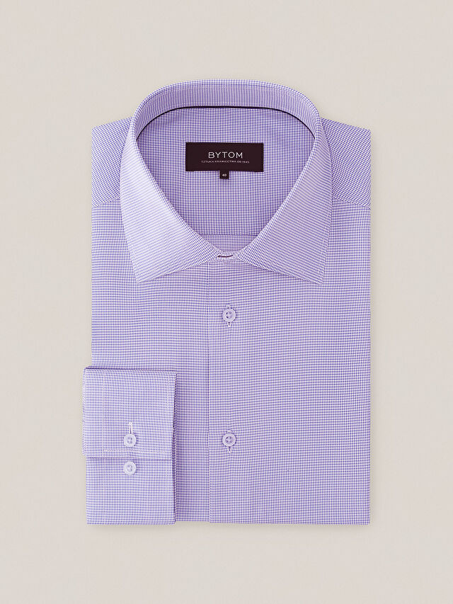 GRANATOWA KOSZULA ROMA DŁUGI RĘKAW