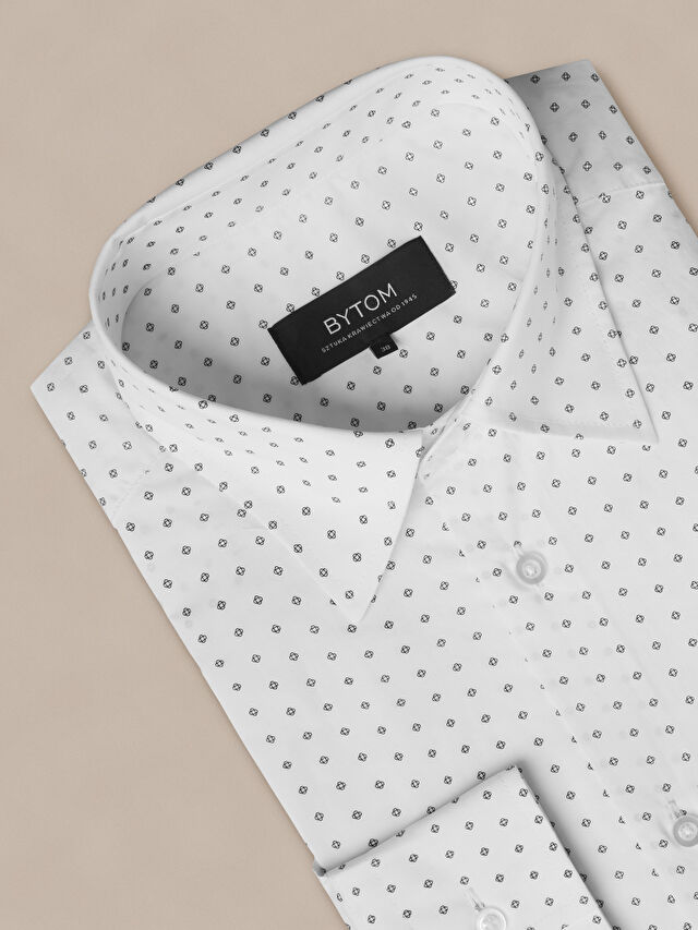 GRANATOWA KOSZULA DŁUGI RĘKAW