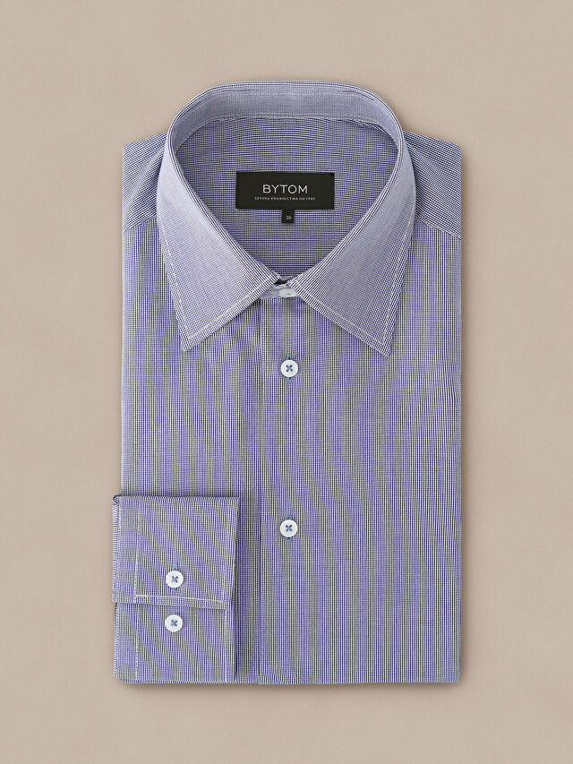 GRANATOWA KOSZULA DŁUGI RĘKAW