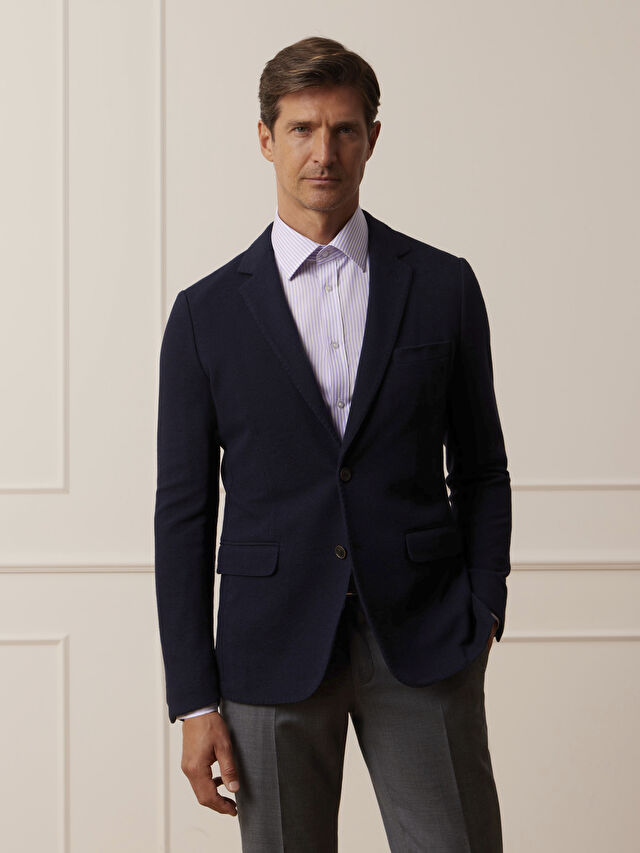 GRANATOWA MARYNARKA BILBAO