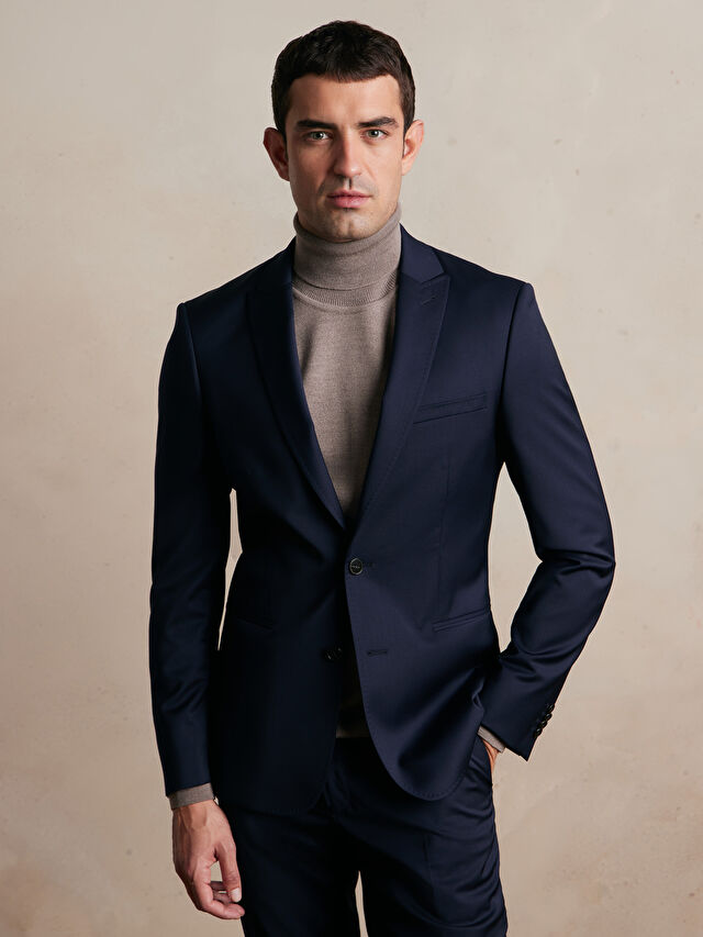 GRANATOWA MARYNARKA TOKYO-2 DO GARNITURU - MIKSUJ I ŁĄCZ