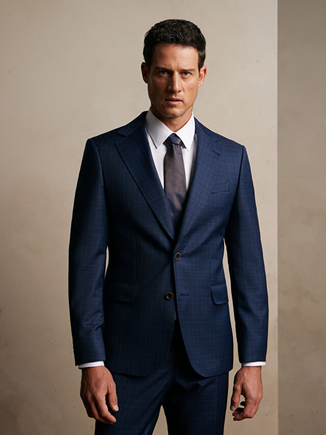 GRANATOWA MARYNARKA DO GARNITURU - MIKSUJ I ŁĄCZ