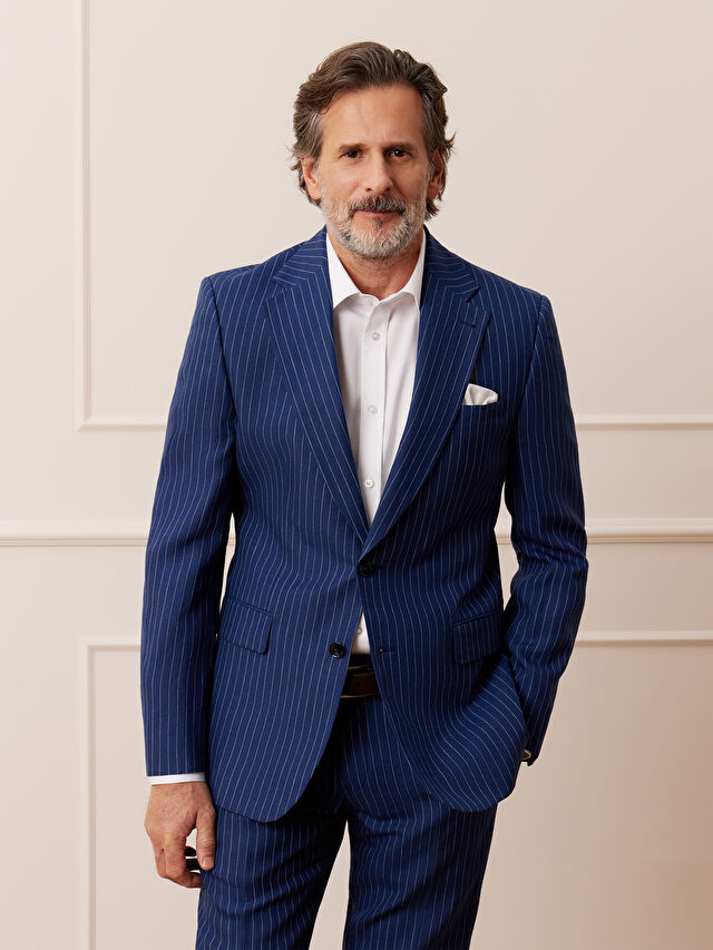 GRANATOWA MARYNARKA TURYN DO GARNITURU - MIKSUJ I ŁĄCZ