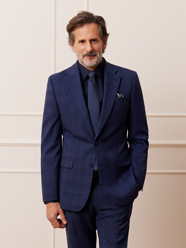 GRANATOWA MARYNARKA TURYN DO GARNITURU - MIKSUJ I ŁĄCZ