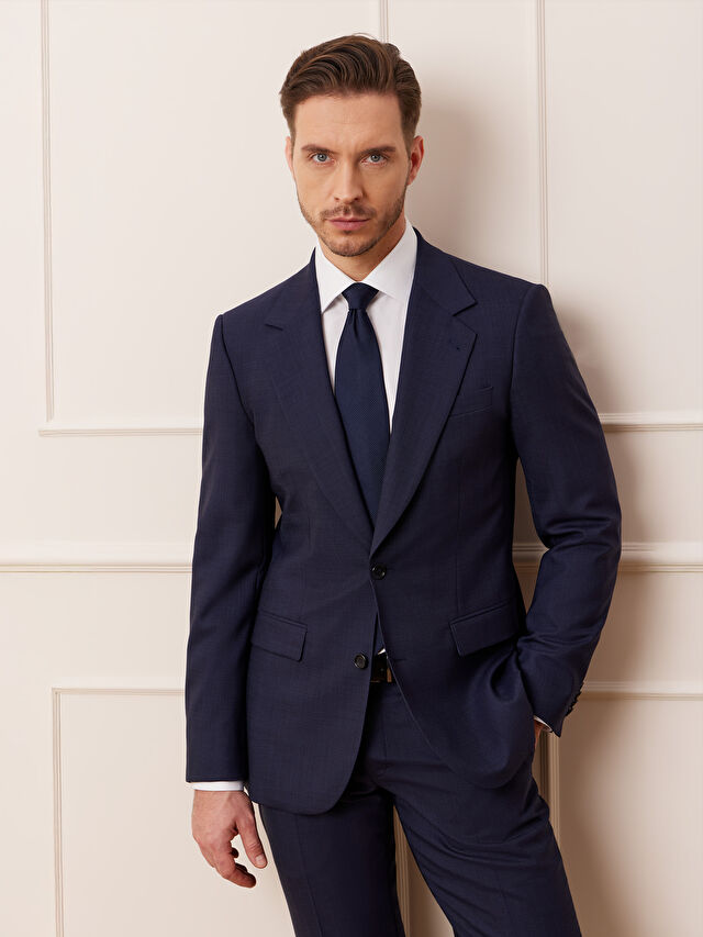 GRANATOWA MARYNARKA TURYN DO GARNITURU - MIKSUJ I ŁĄCZ