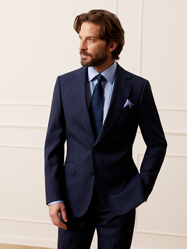 GRANATOWA MARYNARKA COMO DO GARNITURU - MIKSUJ I ŁĄCZ