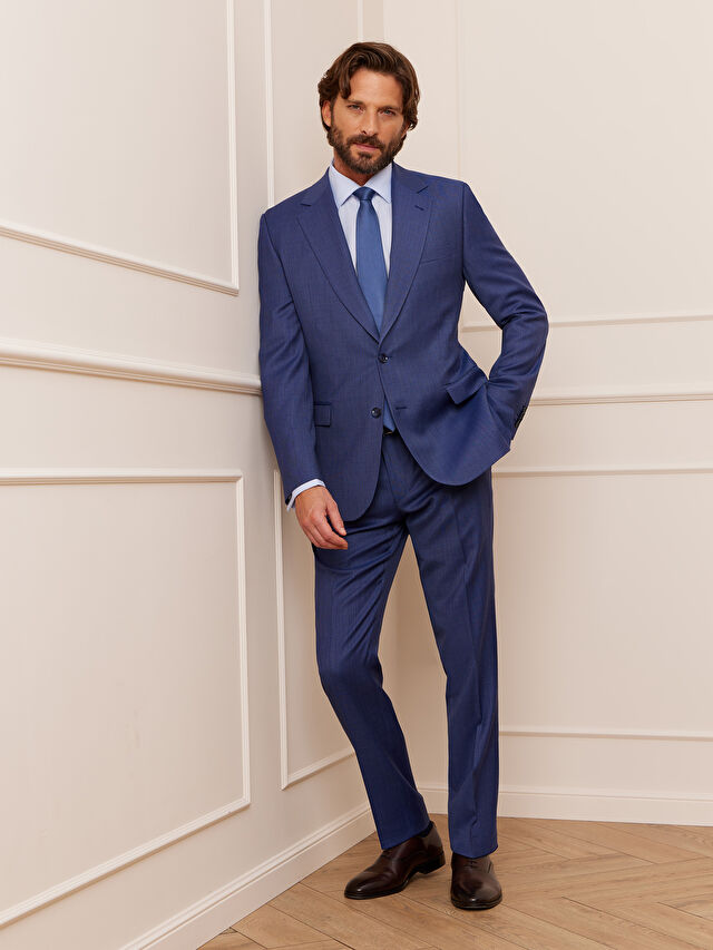 GRANATOWA MARYNARKA TURYN DO GARNITURU - MIKSUJ I ŁĄCZ