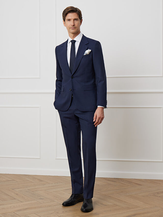 GRANATOWA MARYNARKA TURYN DO GARNITURU - MIKSUJ I ŁĄCZ