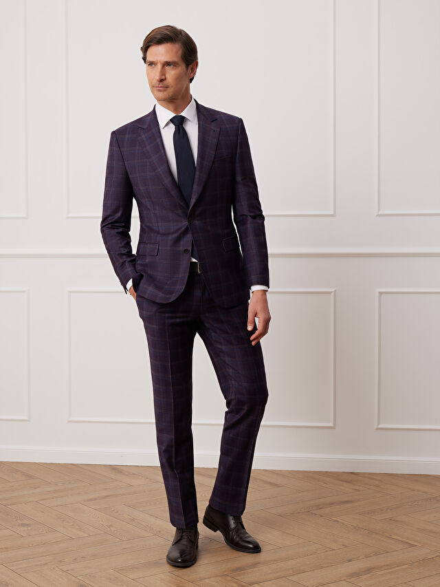 FIOLETOWA MARYNARKA TURYN DO GARNITURU - MIKSUJ I ŁĄCZ