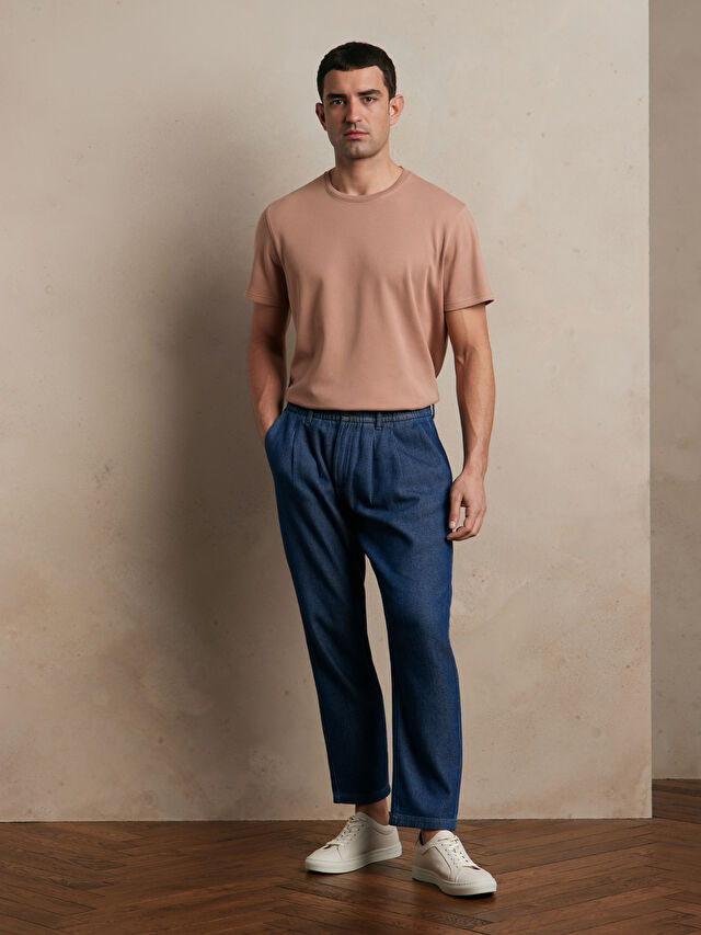 GRANATOWE JEANSY CHEROKE