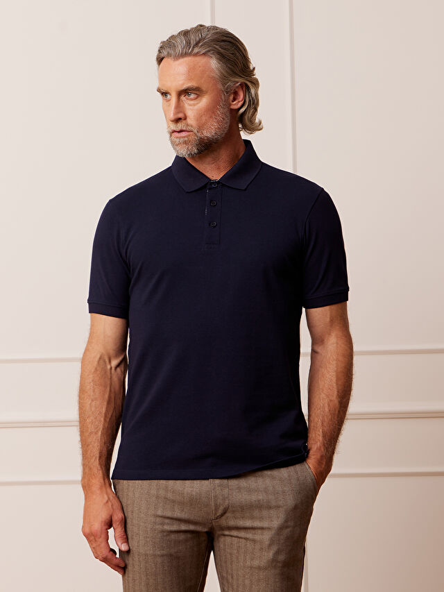 GRANATOWE POLO MAWBRAY