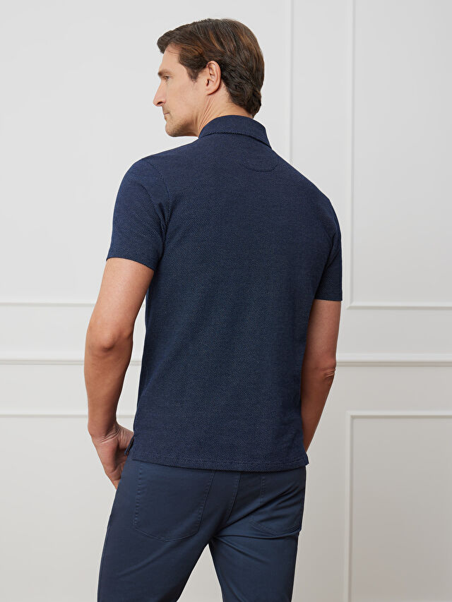 GRANATOWE POLO ENNIS