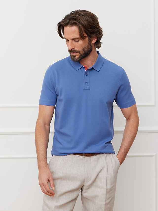 NIEBIESKIE POLO NEWIN