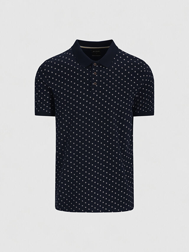 GRANATOWE KLASYCZNE POLO KROSFORD