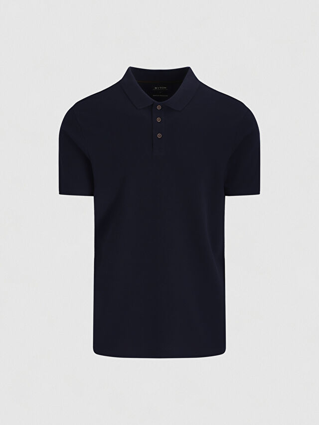 GRANATOWE KLASYCZNE POLO WATTSOF