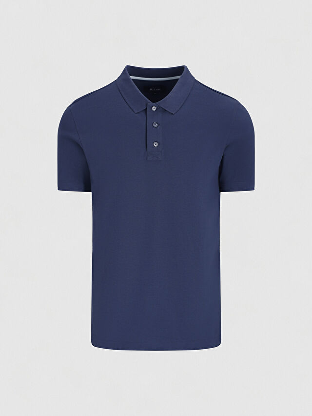 GRANATOWE POLO NEWIN