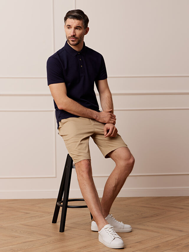 GRANATOWE POLO PEBMARSH