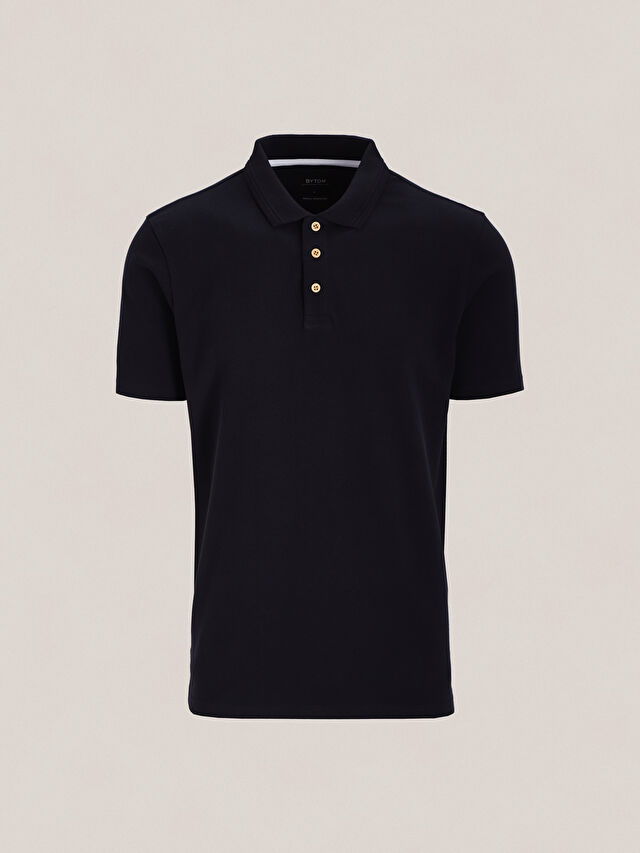 GRANATOWE POLO BERRIER